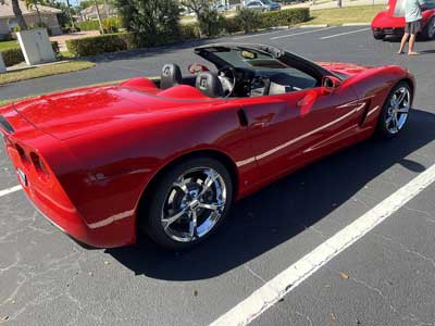 2009 corvette convertible for sale