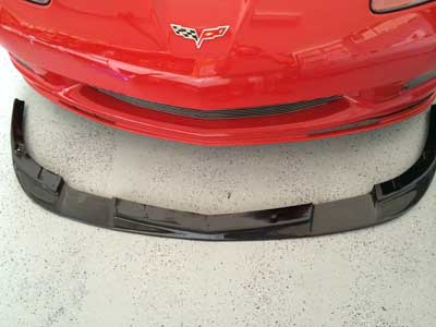 c6 corvette front splitter